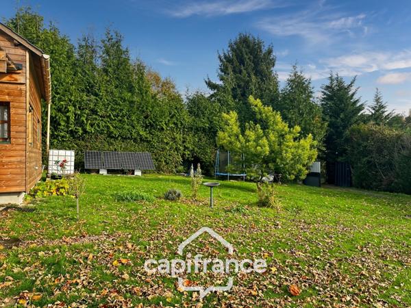 À vendre – Terrain de loisir 4 500 m² avec abris de jardin "chalet" aménagé – Lavernat (72, Sarthe)