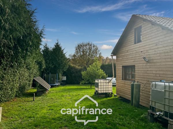 À vendre – Terrain de loisir 4 500 m² avec abris de jardin "chalet" aménagé – Lavernat (72, Sarthe)
