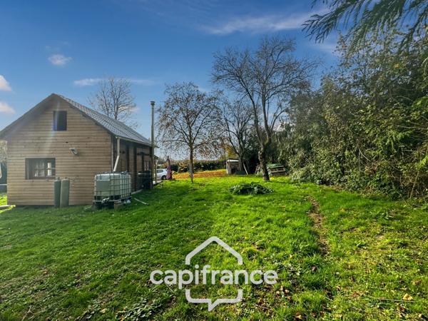 À vendre – Terrain de loisir 4 500 m² avec abris de jardin "chalet" aménagé – Lavernat (72, Sarthe)