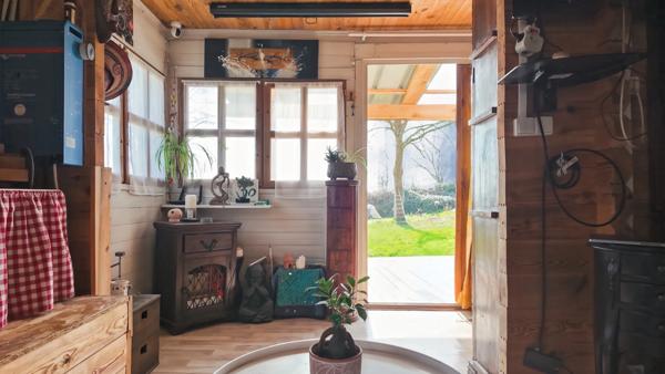 À vendre – Terrain de loisir 4 500 m² avec abris de jardin "chalet" aménagé – Lavernat (72, Sarthe)