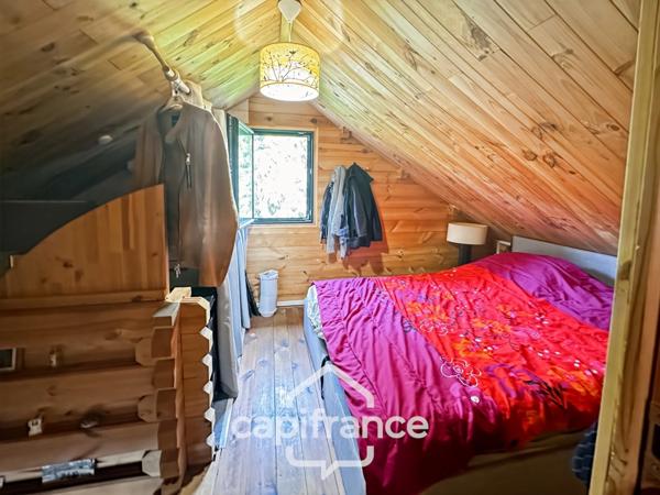 À vendre – Terrain de loisir 4 500 m² avec abris de jardin "chalet" aménagé – Lavernat (72, Sarthe)