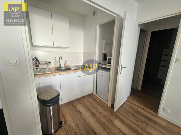 Appartement à louer Saint Gilles Croix De Vie : 2 pièces, 36m² avec 1 chambre(s) à 630€ - AJP Immobilier St-Gilles-Croix-de-Vie