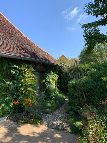 La maison champêtre et son jardin