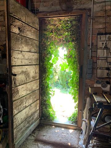 La maison champêtre et son jardin