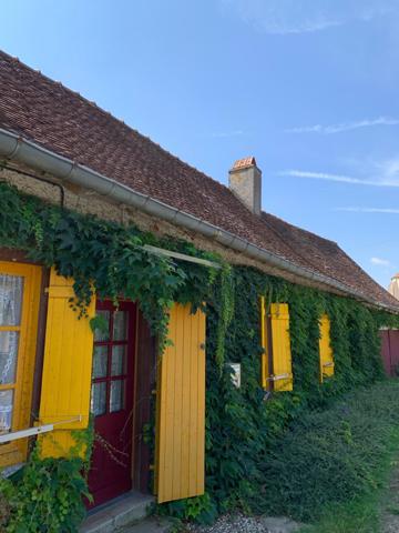 La maison champêtre et son jardin