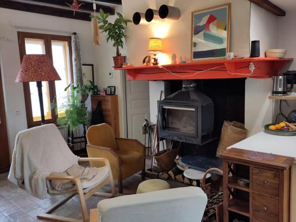 La maison champêtre et son jardin