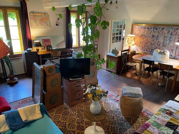 La maison champêtre et son jardin