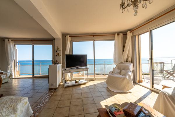 Appartement 4 pièces 114 m² à Sète, 3 chambres, vue spectaculaire sur la mer !
