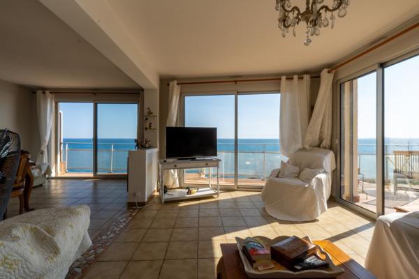Appartement 4 pièces 114 m² à Sète, 3 chambres, vue spectaculaire sur la mer !