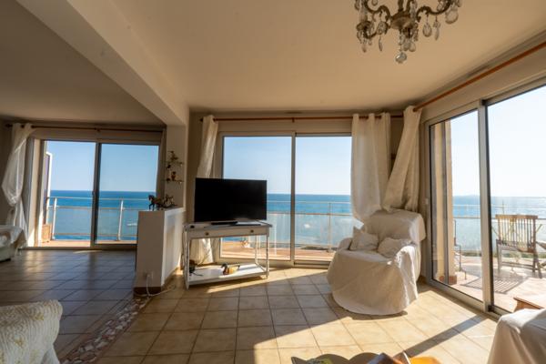 Appartement 4 pièces 114 m² à Sète, 3 chambres, vue spectaculaire sur la mer !