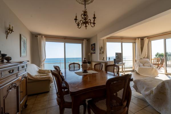 Appartement 4 pièces 114 m² à Sète, 3 chambres, vue spectaculaire sur la mer !