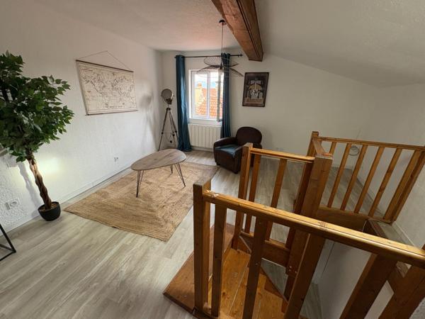 T1 en duplex meublé