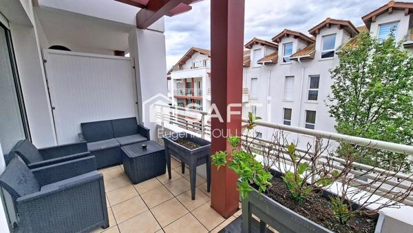 Anglet Bois Belin – T2 lumineux terrasse sud DPE B