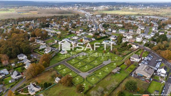 Terrain viabilisé avec tout à l'égout PRET À CONSTRUIRE