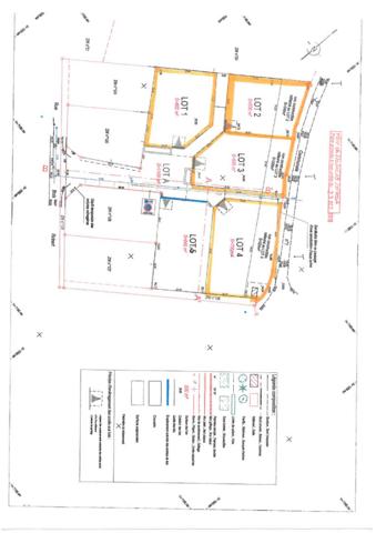 AZE "RUE DU BOIS ROBERT" LOT DE 4 TERRAINS CONSTRUCTIBLES DE 748 à 1030M²