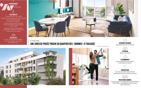 LOGEMENT NEUF RESIDENCE O TOULOUSE