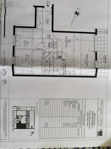 Appartement à vendre à Saint-Malo en Ille-et-Vilaine (35400), ref : 088/779