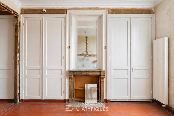 Maison semi-bourgeoise au cachet unique à réinventer