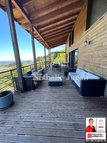 OLLIOULES - Maison d'architecte 4 pièce(s) 145 m2 avec vue exceptionnelle