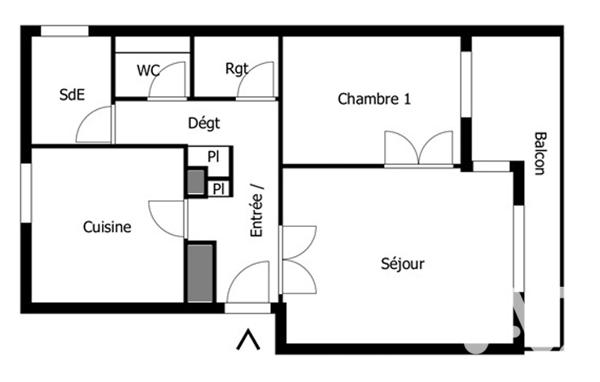 Appartement à vendre 2 pièces 49 m² Tremblay-en-France