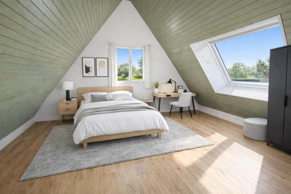 Maison de charme en pierres de 149 m2, Piscine chauffée, À 3 min de Plouay, 15 min de Lorient, Agglomération de Lorient, 25 min du littoral