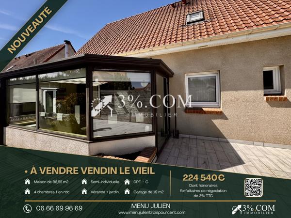 Maison 6 pièce(s) 4 chambre(s) 96.55 m²