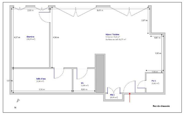 Appartement Paris 2 pièce(s) 50 m2 Pairs 16, Pied-à-terre, Investissement locatif, premier achat, Porte Dauphine, Victor Hugo, Longchamps, Bois de Boulogne