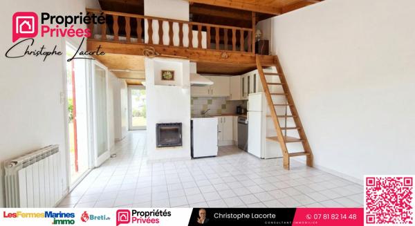 Ferme marine "T3 sol" : 3 pièce(s) de 48 m2