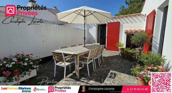 Ferme marine "T3 sol" : 3 pièce(s) de 48 m2