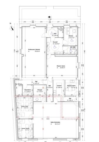 Boutique/Local commercial à vendre 200 m² Toulenne