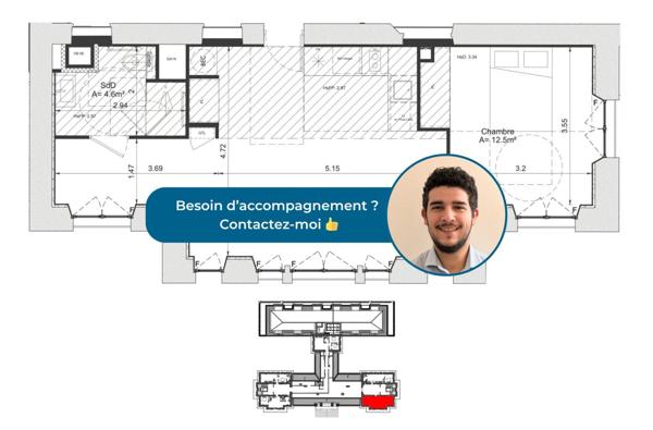 Appartement à vendre 3 pièces 62 m² Clermont-Ferrand