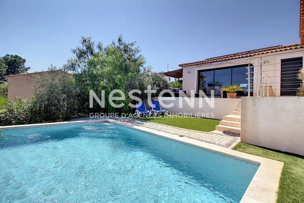 À VENDRE TRANS EN PROVENCE Villa de 154 m² avec 3 suites sur 750 m² de terrain avec piscine
