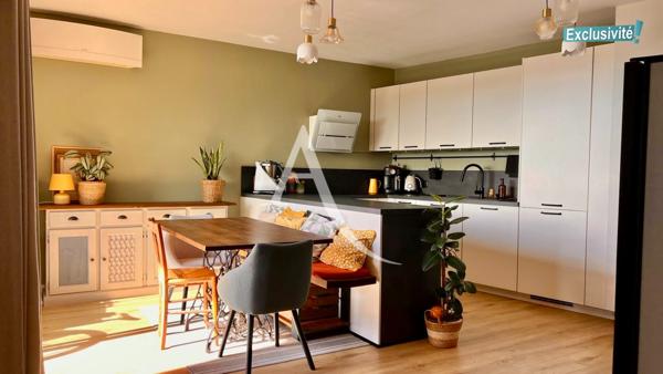 EXCLUSIVITÉ L''ADRESSE IMMOBILIER - MONTPELLIER QUARTIER OVALIE - RÉSIDENCE RÉCENTE 2015 - DERNIER ÉTAGE - APPARTEMENT 3/4 PIÈCES - 73,46 M2 - TERRASSE 14 M2.