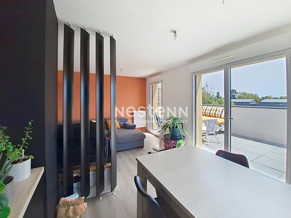 Appartement 4 pièces lumineux au dernier étage à Sainte Luce sur Loire - La Minais