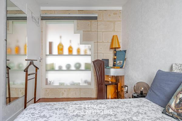 Duplex avec terrasse secrète sur les toits aux Halles