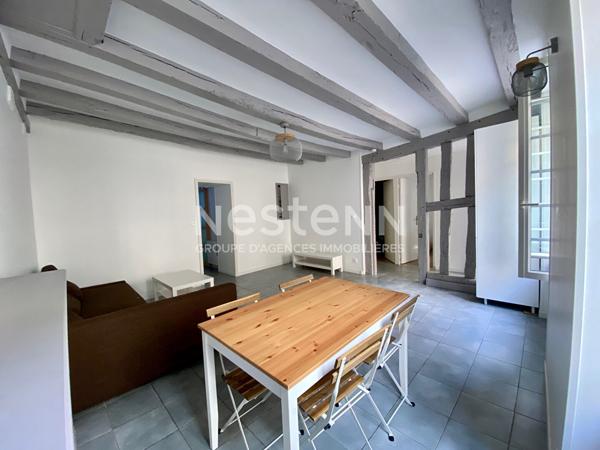 T3  - MEUBLE - RENOVE - BLOIS CENTRE - 55m2
