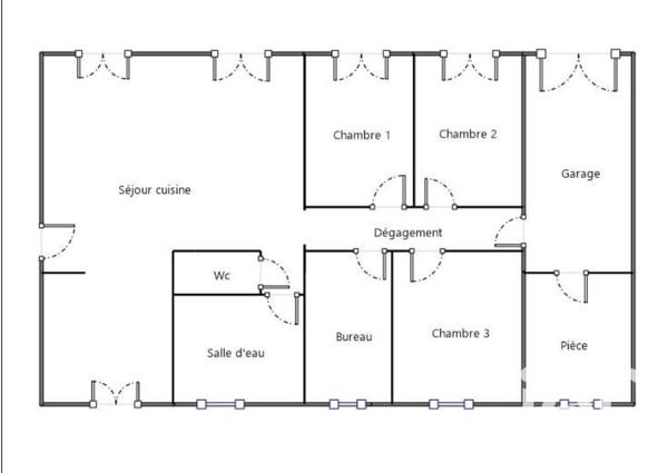 Maison à vendre 5 pièces 95 m² Lescar