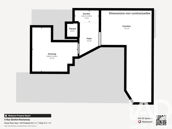 Appartement à vendre 3 pièces 48 m² Lyon 4