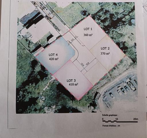 DEPT 17 - Terrain à  Batir  Saint Just Luzac 360 m2