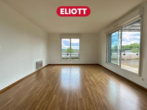 ELIOTT - Appartement 4 pièces 91 m² ? Dernier étage ? Terrasse 48 m² ? Parking - Saint-André-lez-Lille ? 3 chambres
