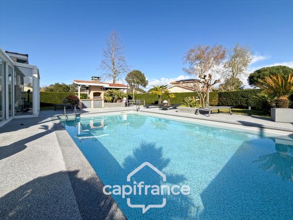 Maison d’architecte rénovée avec piscine – Quartier Chante Cigale à Gujan-Mestras