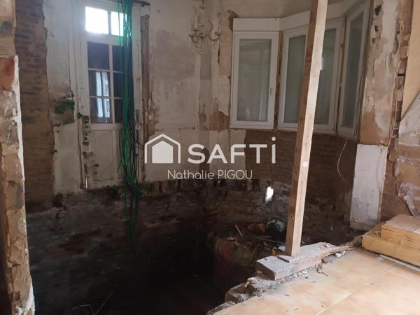 Maison de caractère avec jardin proche mer – À restaurer entièrement