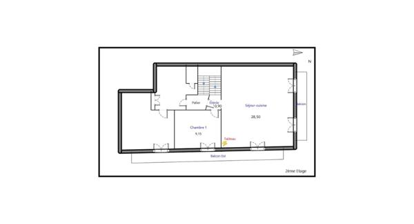 Appartement à vendre 4 pièces 71,25 m² Dol-de-Bretagne