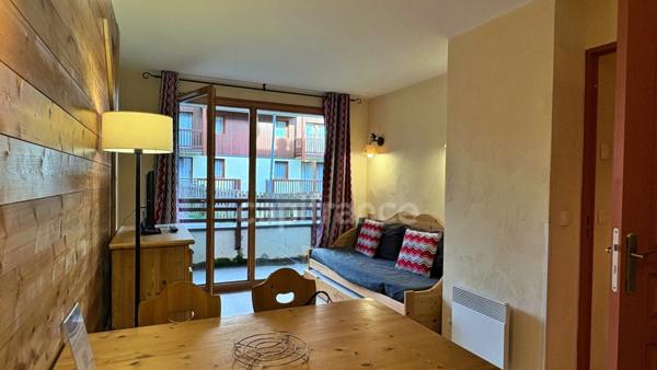 A vendre 2 pièces VILLAREMBERT (73), Votre cocon à la montagne dans une résidence avec piscine et sauna.