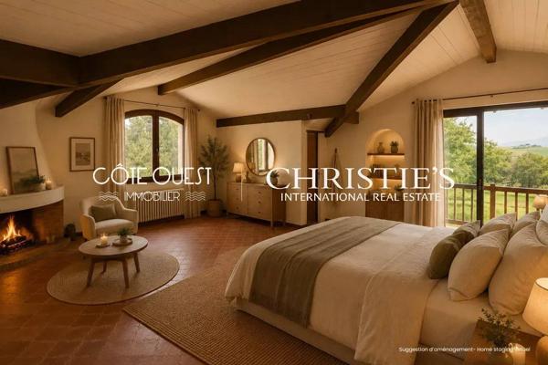 À vendre Urrugne - Villa d'architecte sur un terrain d'un hectare