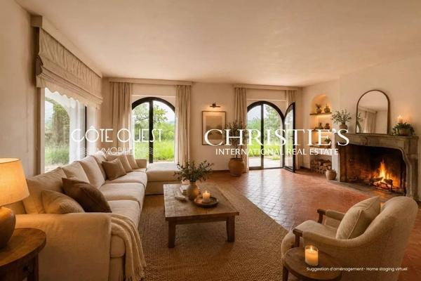 À vendre Urrugne - Villa d'architecte sur un terrain d'un hectare