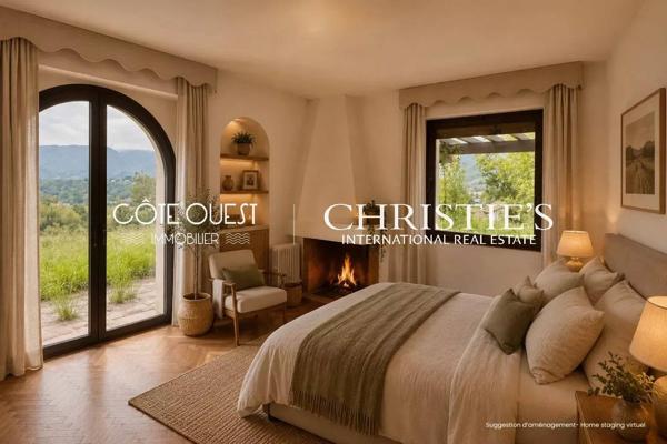 À vendre Urrugne - Villa d'architecte sur un terrain d'un hectare