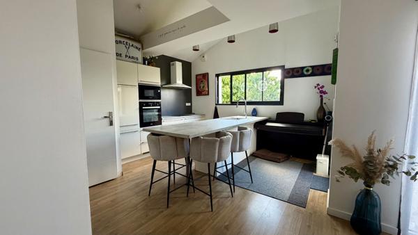 Maison Bois Guillaume 150m² - 4 chambres + garage fermé accolé - Jardin 700m² - pléin sud - Vivable de plain pied - Suite parentale RDC - exposition sud - terrasse