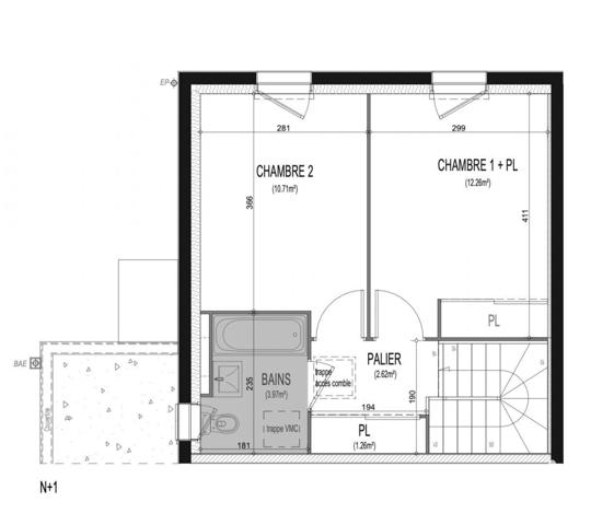 Appartement à vendre 3 pièces 63 m² Dinan