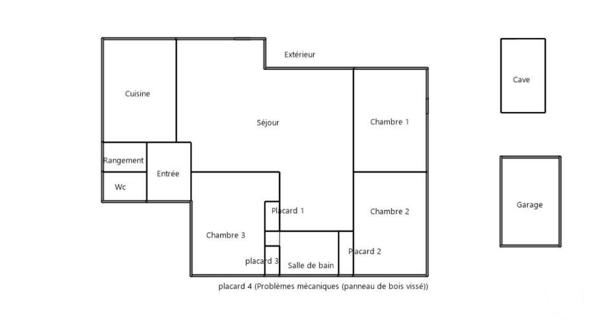 Appartement T4 à vendre  4 pièces - 87,34 m2 DIJON - 21